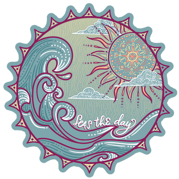 Seas the Day Decal - 20942